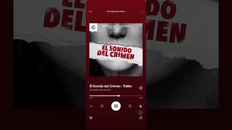 Descubre el adictivo podcast de crimen en español en Spotify
