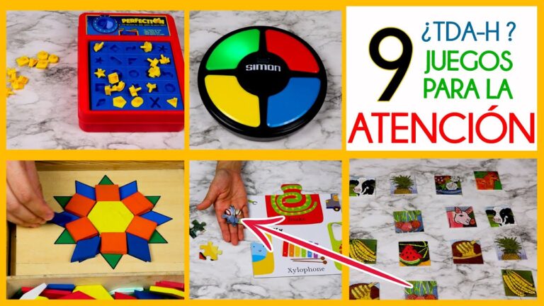 Descubre los mejores juegos para ni&ntilde;os con d&eacute;ficit de atenci&oacute;n &iexcl;Ayuda y diversi&oacute;n en uno!