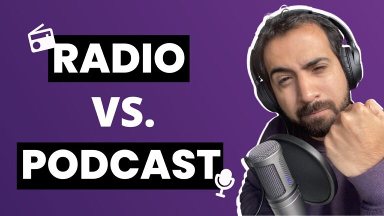 Descubre la fascinante disyuntiva: podcast versus programa de radio