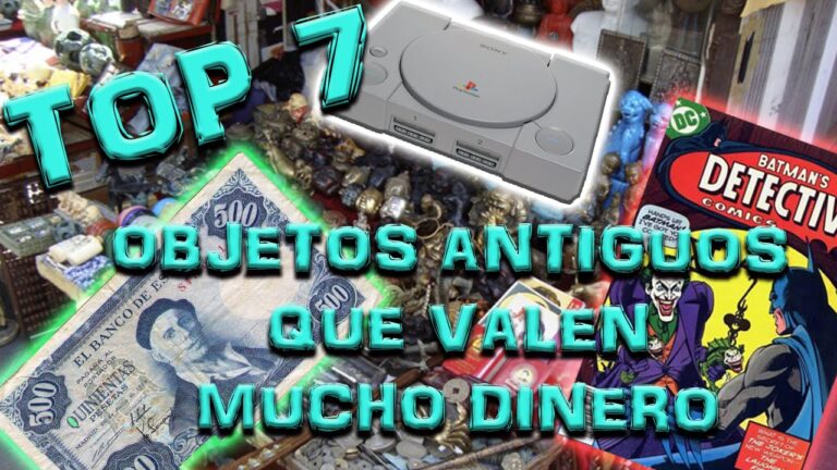 Tesoro oculto: ¡Descubre las valiosas cosas antiguas que puedes vender!
