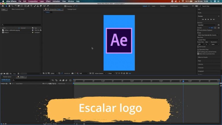 Domina el arte de escalar en After Effects: trucos y consejos