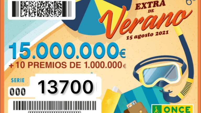 ¡Gana el premio del 15 de agosto con la ONCE!