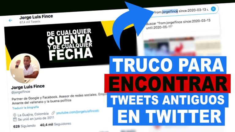 Nuevas técnicas para buscar tuit por fecha: encuentra contenido específico fácilmente