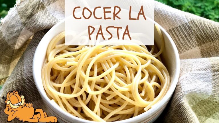 ¡Descubre el truco para reducir el tiempo de cocción de la pasta!