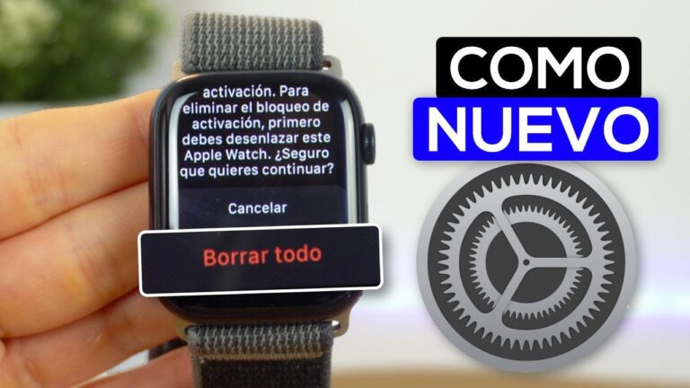 Descubre cómo borrar datos en tu Apple Watch de forma sencilla