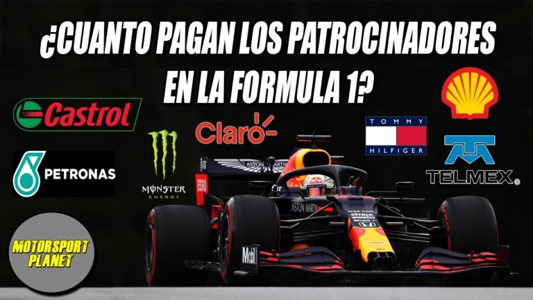 Las marcas patrocinadoras de Fórmula 1: potencia y velocidad