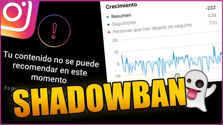 Descubre cómo eliminar el shadowban en Instagram