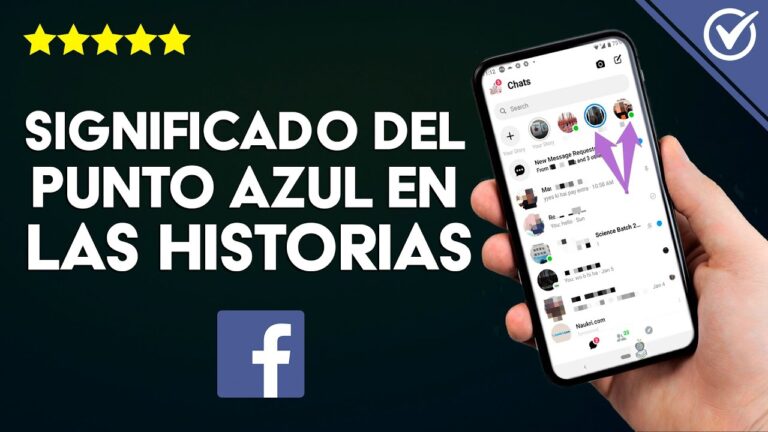Descubre el misterio del puntito azul en las historias de Facebook