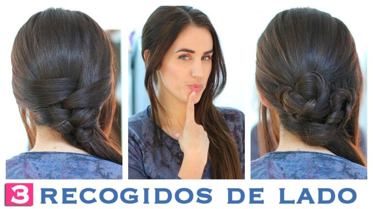 Los elegantes recogidos en el lado: peinados perfectos para cualquier ocasión