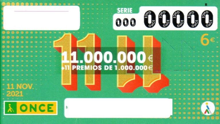 Descubre el número premiado del 11/11 en la Lotería de la ONCE