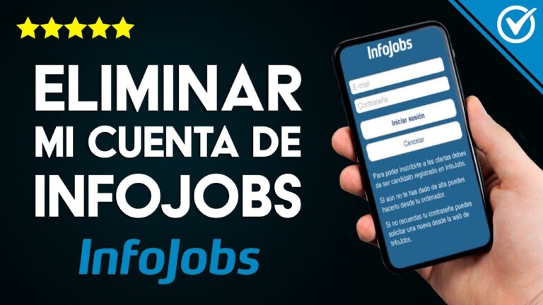 Aprende cómo darte de baja en Infojobs y gestionar tu perfil profesional de forma sencilla