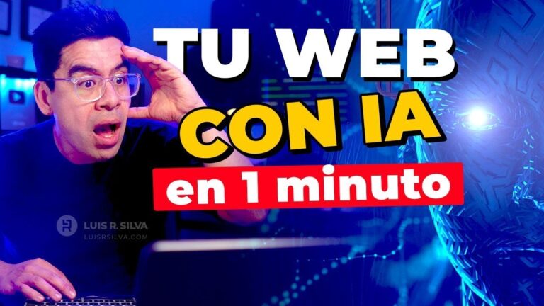 Descubre la revolucionaria IA que crea páginas web en segundos