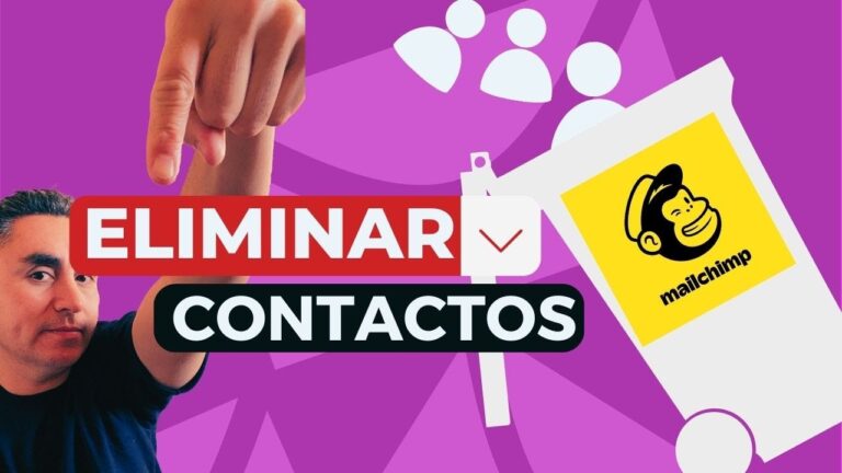 Truco efectivo para eliminar contactos de Mailchimp en minutos