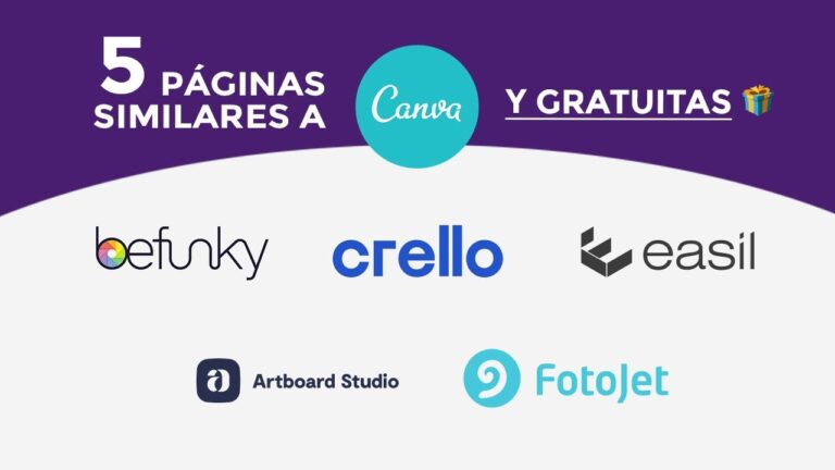 Descubre herramientas gratuitas similares a Canva para diseñar con estilo