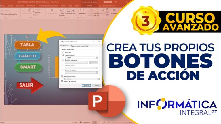 Aprende a insertar botones en PowerPoint para una presentación interactiva
