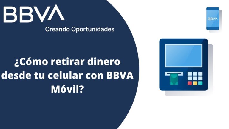 Descubre cómo sacar dinero con tu móvil gracias a BBVA