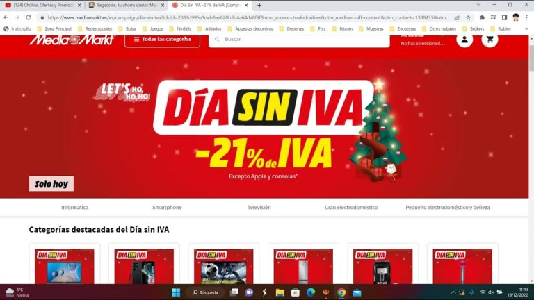 Ofertas irresistibles en el Día Sin IVA de Media Markt, ¡aprovecha el 27 de diciembre!