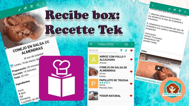 Descubre la mejor app para escribir recetas y organizar tus creaciones culinarias