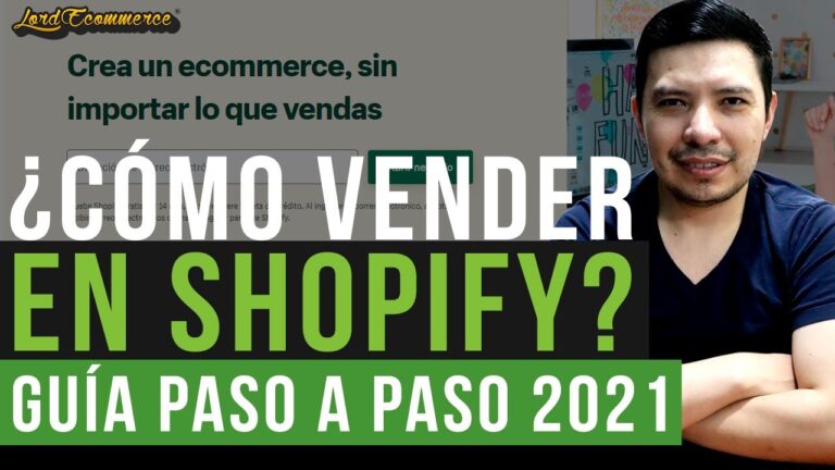 Descubre cómo vender en Shopify con estos consejos