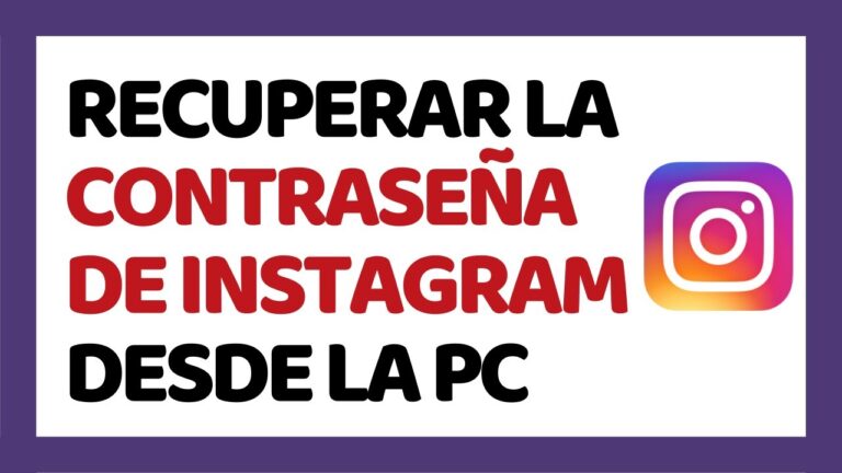 Descubre cómo descifrar la contraseña de Instagram en tu PC