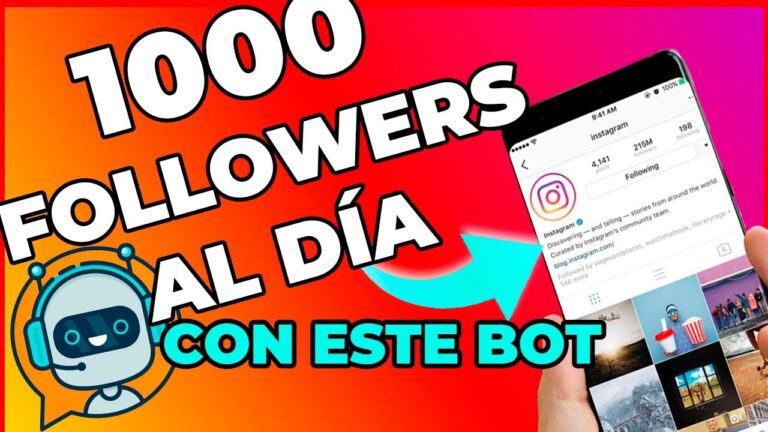 Descubre el secreto para incrementar seguidores en Instagram con bots